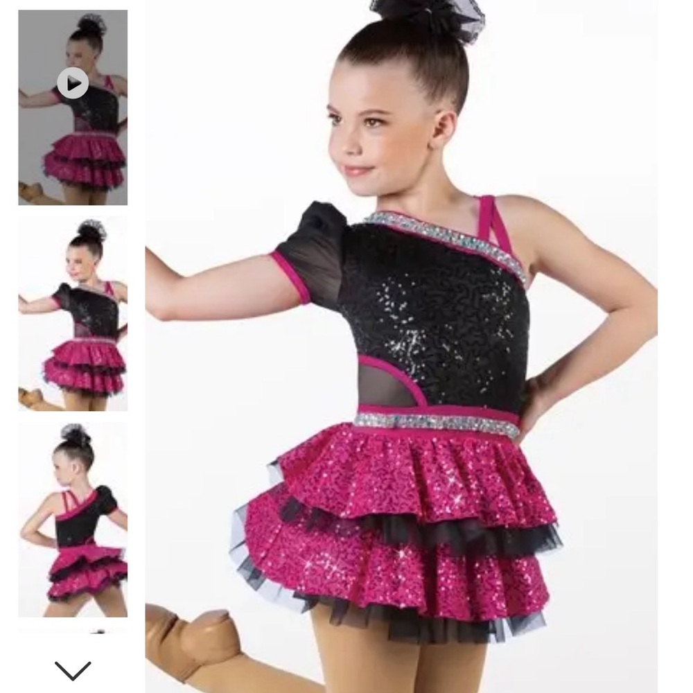 Weissman Showtime Stand Up jazz/tap costume (Style #14727)